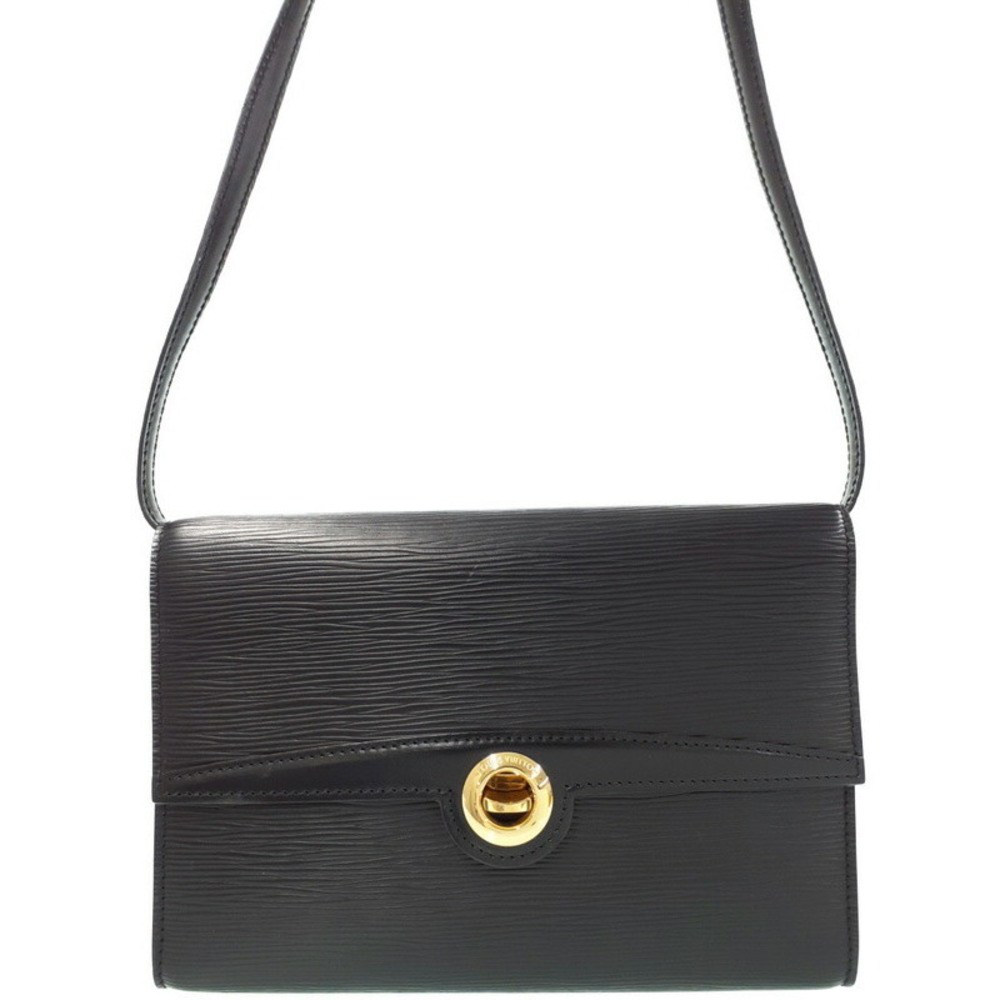 Louis Vuitton Epi Arche Shoulder Bag Black